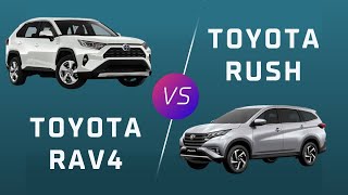 Toyota Rav4 vs Toyota Rush