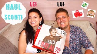 ABBIAMO FATTO ACQUISTI FOLLI 🙈 ! HAUL LUI & LEI CON I SALDI 2020