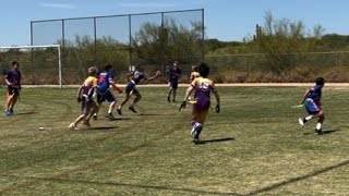 Chance Abbate One Handed Catch to Touchdown