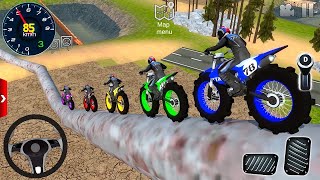 Motos Extreme Bike Off-road Multiplayer Impossible Mud Race Motorcycle Drive For Android 3D Gameplay