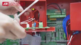 How To Wire The Mode Switch To Gas Extinguishing Release Control System