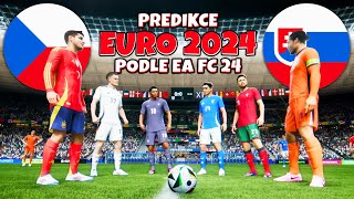 Jak Dopadne *ČESKO* a *SLOVENSKO* na EURU podle FC 24?