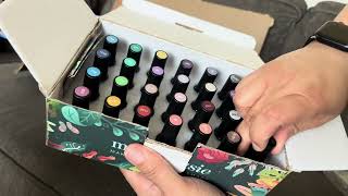 Nail Supplies Mystery Swap Box For My Swap Partner 🥰 | Nail Swap Goodies