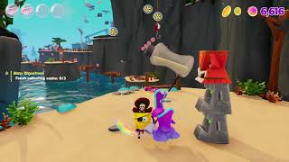 How to finish collecting socks and upgrade costume from secret area in Spongebob The Cosmic Shake