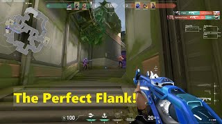 Perfect FLANK with ASMR Kills! - Valorant