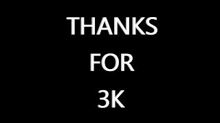 THANKS FOR 3K