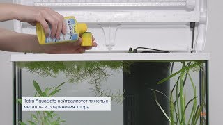 Tetra AquaSafe – делает водопроводную воду пригодной для рыб