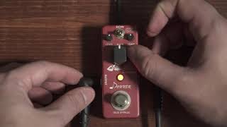 GEAR NERDS - Donner Morpher distortion pedal demo (no talking)