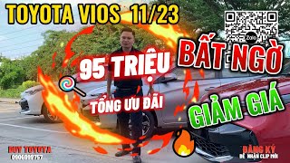 ✅Toyota vios 2023 | Bất ngờ giảm giá chiếm lại Top 1| Báo giá chi tiết | TOYOTA BẾN THÀNH