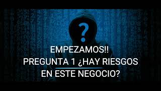 #1 RESPUESTA ¿LOS BINS Y CUALES SON LOS RIESGOS DE ESTOS NEGOCIOS?