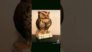 Vintage Porcelain Japan Owl