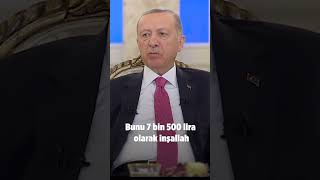 Erdoğan müjdeyi açıkladı #zam #ekonomi #maaş #Erdoğan #shorts #shortsvideo