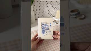 decorating my journal cover 🦋 | MD notebook A6 unboxing #stationery #journaling