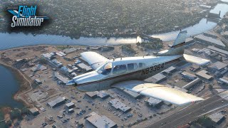 Flying Across NorCal: JustFlight Arrow "Long Haul" on PilotEdge Online ATC in Microsoft Flight Sim