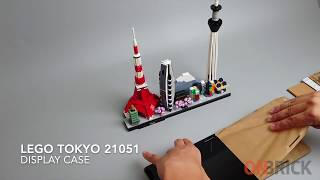 LEGO Tokyo Skyline 21051 Display Case by ONBRICK