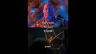 Thanos Vs Thor | #marvel #shorts