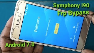 symphony i90 frp bypass, symphony i90 google account remove 7.0 final solution