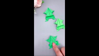 DIY Crafts Jumping Frog/DIY Paper Crafts/DIY School Crafts/DIY Hand Crafts