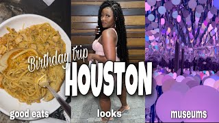 HOUSTON, TX BIRTHDAY VLOG | Turkey Leg Hut, The Address, Prospect Park, and More !!!