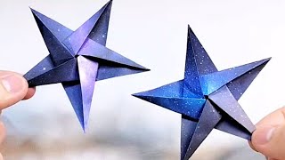 How to Make Paper Stars ✨– Fun & Easy Origami