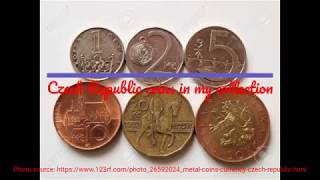 My coins from Czech Republic (coin collecting series, 2019)