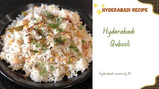 Chana dal pulao| Qubooli  recipe |Hyderabadi Style Qubooli Rice |Muharram Special Qubooli Recipe