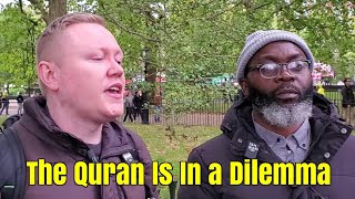 Speakers Corner -Chris vs Nigerian Sheikh - Islamic Dilemma - The Quran Confirms Previous Scriptures