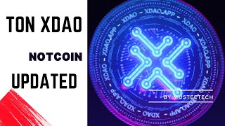 Sabon Notcoin Coin Project  | Ton XDao  Update