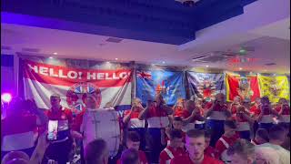 THE BLUE SEA OF IBROX...The Billy Boys Flute Band ,Bristol Bar ,Glasgow Big walk