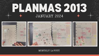 Planmas Day 16- January 2024 Monthly Layout