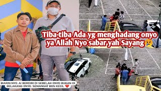 TIBA-TIBA ADA YANG MENGHADANG ONYO | ANNETH SAMPAI KAWATIR SAMA ONYO !!!