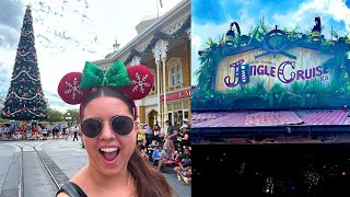 Christmas Has Arrived at Magic Kingdom 2023! Jingle Cruise, Christmas Decor and New Merchandise!