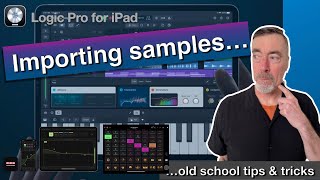 Logic for iPad | Importing Samples (other 3rd party iOS Apps)