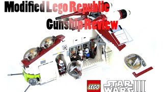 Modified Lego Republic Gunship Review!