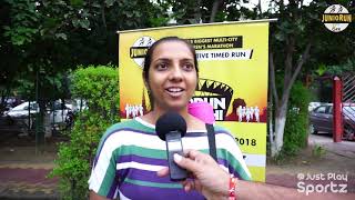 Parents at Juniorun Free Kids Boot Camp at Indirapuram - 23rd Sept. Int. 2