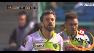 Conrad smith Humiliates ma'a nonu and tom taylor with 2 big dummies to score his 1st pau try