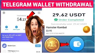 Hamster Kombat Telegram Wallet Withdrawal 👍Hamster Withdrawal Telegram 👍Telegram withdrawl bangla