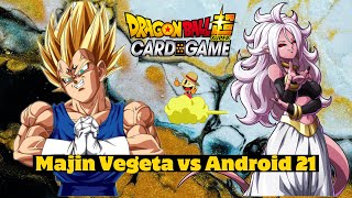 Majin Vegeta (Yellow Starter) VS Android 21 - Dragon Ball Super Card Game