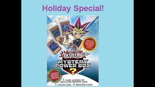 Yu-Gi-Oh! Mystery Power Box Holiday Edition Opening & Review!!! Sweet Stuff!