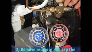 Refrigeration system 7_  Pump down