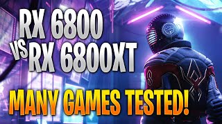 AMD RX 6800 vs RX 6800XT | Game Benchmark Tests and Gameplay