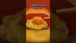 Gudetama refuses to be eaten.