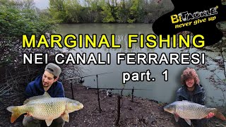 * MARGINAL FISHING NEI CANALI FERRARESI *, Betackle carpfishing, pesca marginale in canale - PART. 1