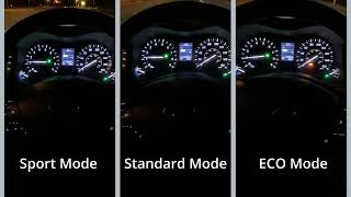 Infiniti M35 Q70 Hybrid Acceleration. Sport vs Standard vs ECO mode