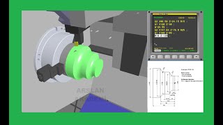 46 - G73 PROFİL TORNALAMA ÇEVRİMİ (G73 - PROFILE TURNING CYCLE)