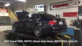 BCP Tuned- MOTIV 900 kit 26 psi testing built engine