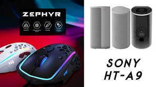 Sony HT-A9 & Zephyr PRO RGB sweat-proof gaming mouse | Some important gadgets you must know