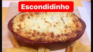 ESCONDIDINHO DE CARNE MOÍDA #escondidinhodecarne @sandrinhanacozinha2194