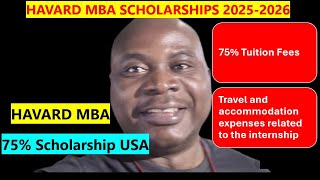 Harvard MBA Scholarship: A Life-Changing Opportunity!