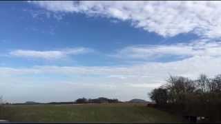 Landgraaf 07-03-2015. 11:00 - 19:00  Chemtrails Timelapse